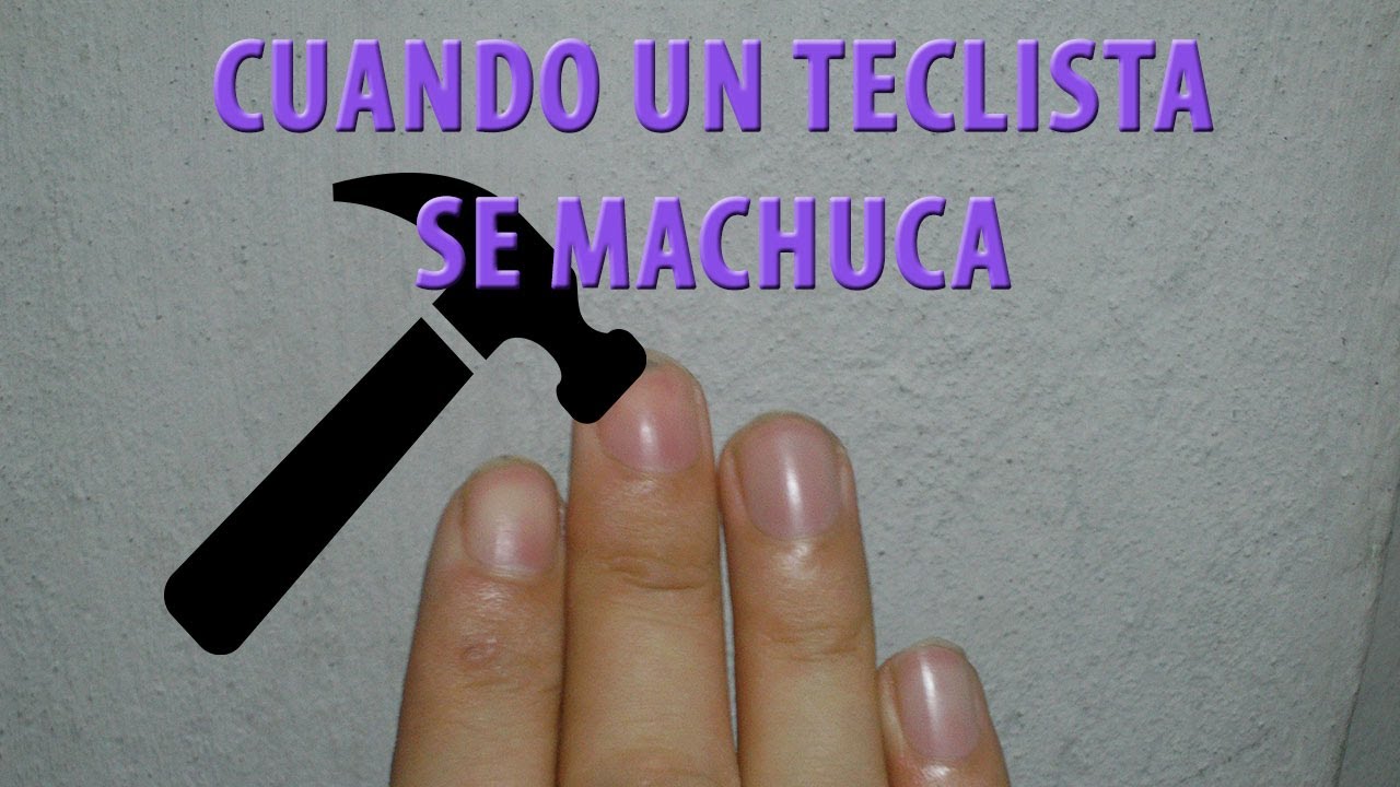 Cuando un teclista se machuca (Uña negra) YouTube Cuando un teclista se machuca (Uña negra) YouTube