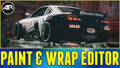 Need For Speed Gameplay : PAINT & WRAP EDITOR!!! (NFS 2015 Customization)
