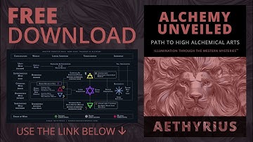 ALCHEMY UNVEILED: Adept Process Map for Alchemy & Theurgy Revealed (FREE Download)