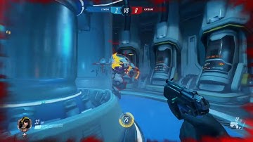 EPIC COMEBACK IN OVERWATCH DVA 1V1
