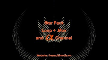 Star Pack Video Background HD - Loop Part 4