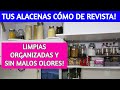 ✅ RUTINA DE LIMPIEZA Y ORDEN EN LOS GABINETES DE TU COCINA! |  ALACENAS CON ESTILO MINIMALISTA!