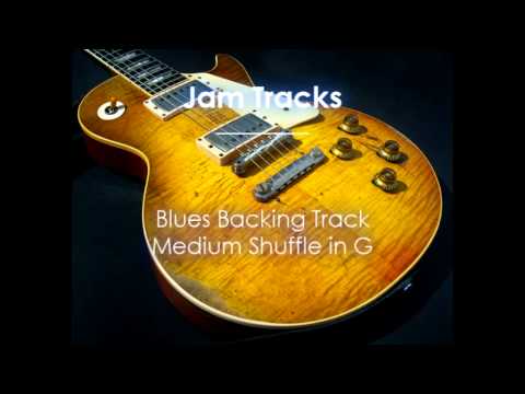 Blues Backing Track (G) / Medium Shuffle