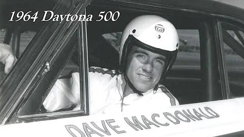 1964 Daytona 500 - Dave MacDonald 10th in Bill Str...