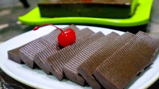 PUDING BROWNIES || PUDING ROTI TAWAR COKELAT