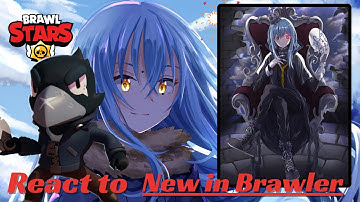 Brawl Stars react to rimuru tempest as new brawler | slime | Gacha life 2