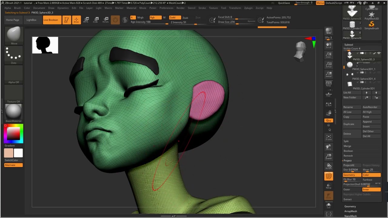 Zbrush 2018 has no mofify topology button