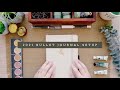 🎉  2021 BULLET JOURNAL SETUP | Plan with Me - Archer & Olive Notebook (Long, Relaxing, and Chatty)