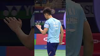 Brilliant save from Viktor Axelsen #shorts #badminton #BWF