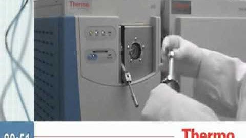 Thermo Fisher Scientific-ISQ GC-MS source removal demonstration