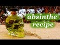 How to make absinthe, homemade alcoholic drink