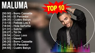 M a l u m a Greatest Hits Full Album ~ Best Latino Songs Of M a l u m a Playlist screenshot 5