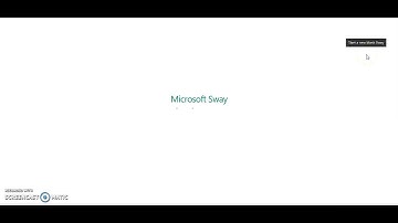 Microsoft SWAY presentation