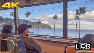 🌊🚂 Train Journey From Ito To Atami In Izu Peninsula | Amazing Panoramic Sea View