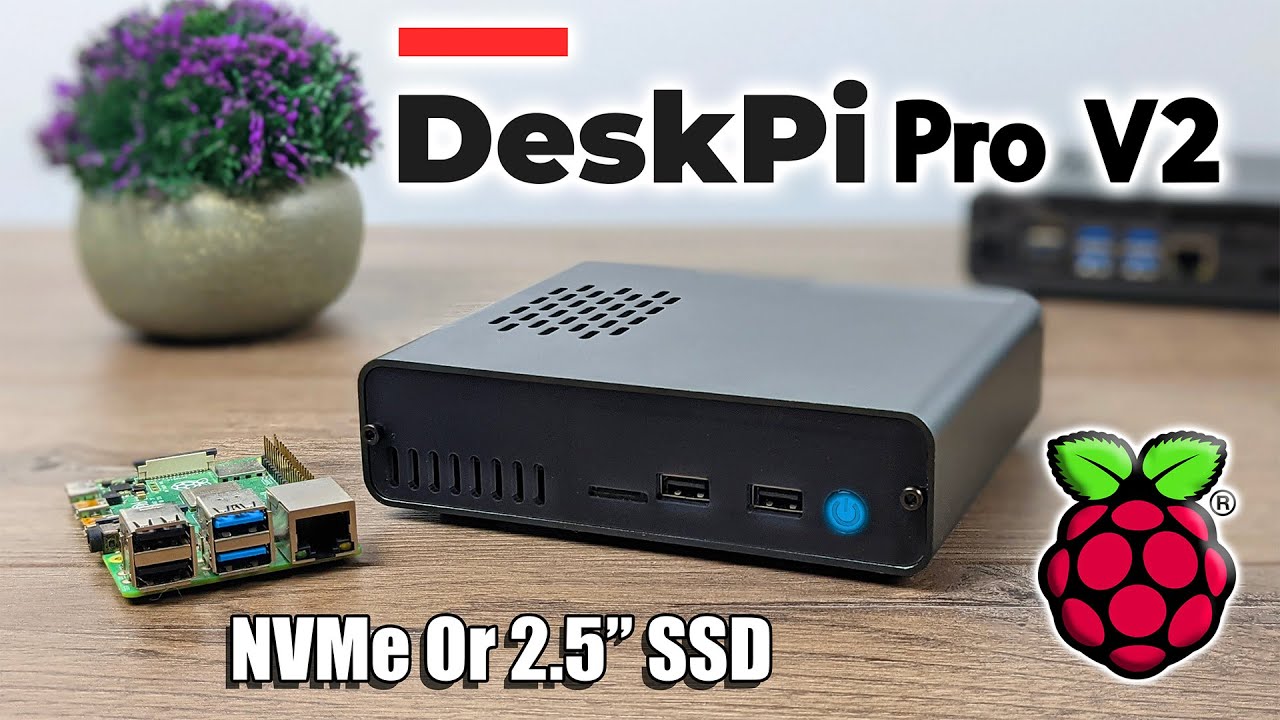 This Awesome Pi4 Case Just Got Better! 2.5 SSD Or NVME Support! 