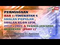 PERNIAGAAN BAB 1:TINGKATAN 4  SOALAN POPULAR, SOALAN KLON 2018-2021 & TEKNIK MENJAWAB (PART 1)