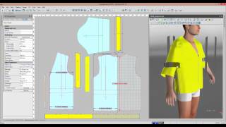 Pattern Design Software and 3D Sampling of Industrial Clothing