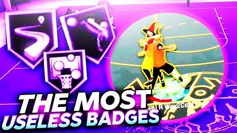 *NEW* THE MOST USELESS BADGES ON NBA 2K20! DO NOT WASTE BADGE PONTS ON THESE BADGES! *MUST WATCH*