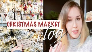 Korea Vlog: Christmas Market \/ shopping for Christmas decorations