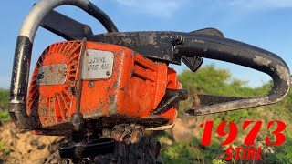 1967   Chainsaw Restoration | Full restore abandoned chainsaw old