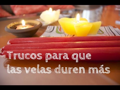 Video: Cómo Hacer Que Las Velas Ardan Por Más Tiempo