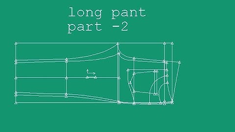 LONG PANT PART -2     BY GERBER ACCUMARK