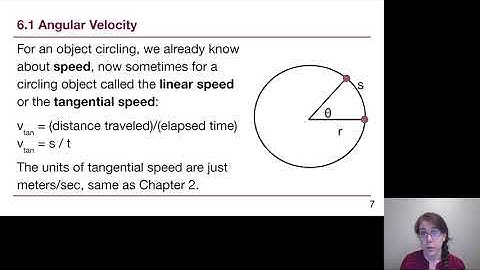 GRCC Physics 125 - Online Lecture - Chapter 6, Part 1