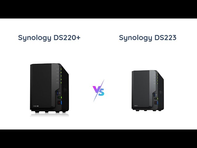 Synology 2-bay NAS range compared (DS223j, DS223, DS220+, DVA1622, DS723+)  – NAS Compares