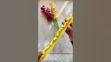 Hyacinth paper flower | Easy way to make it #shorts #youtubeshorts #trending #viral #short
