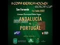 II Copa Ibérica. Andalucía vs Portugal. 2ª Jornada. Categorías Masculinas y Femeninas.