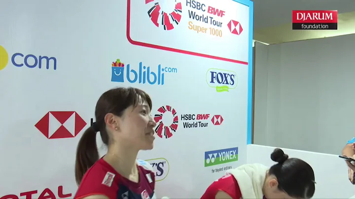 Post Game Interview - shiho TANAKA / Koharu YONEMOTO