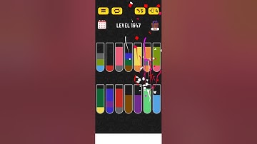 Water sort puzzle - Level 1647