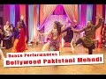 Best Bollywood Pakistani Mehndi Dance Performance (NINE) | Anisa & Omair