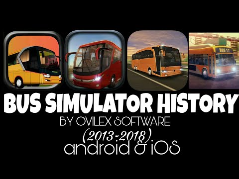 BUS SIMULATOR History (2013-2018) Android & iOS by ovilex software