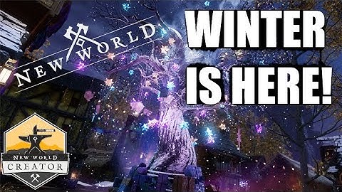 Its a WINTER WONDERLAND! | New World