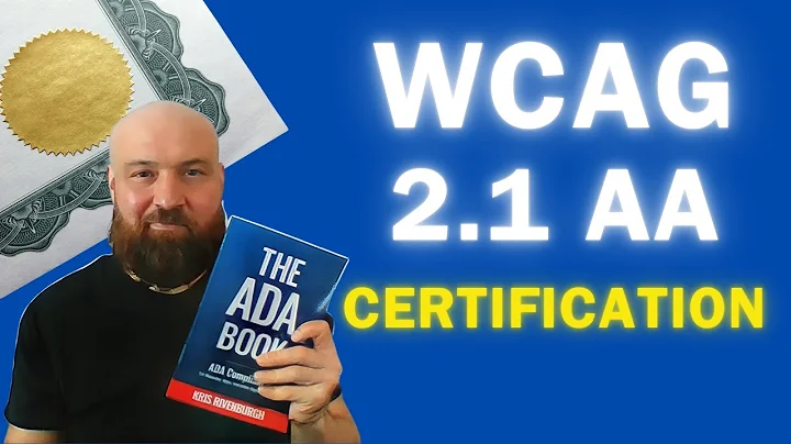 How to Get WCAG 2.1 AA Certification