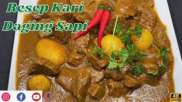 Resep Kari Daging Sapi yang enaak