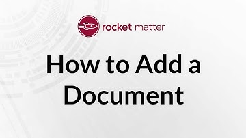 How to Add a Document