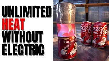 UNLIMITED HEATING For Your Room | Replace Your Electricity When The Power Is Out