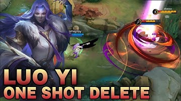 LUO YI One shot delete build gameplay | Gameplay A