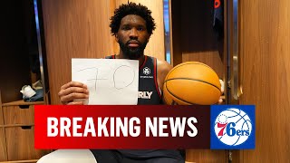 Joel Embiid SCORES FRANCHISE RECORD 70 Points in win over Spurs I CBS Sports