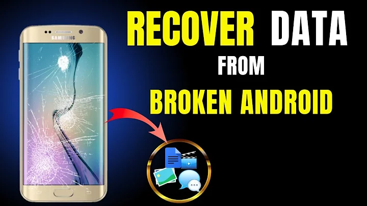 Recover Data from a Broken Screen Android Phone | Restore Files From Broken Samsung & Other Devices