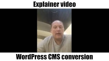 Explainer video WordPress CMS conversion | RonOrr.com | Friction-Free Habit Loops
