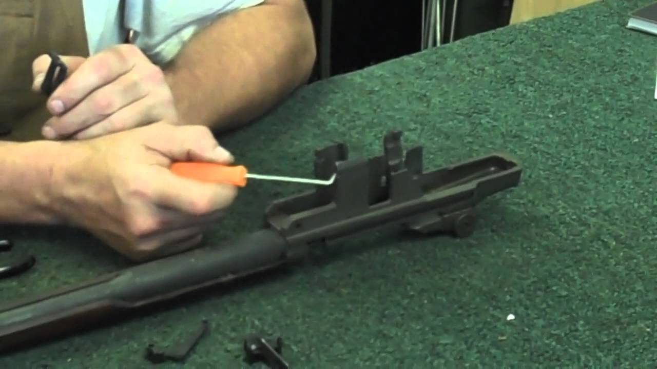 Gunsmithing Disassembly M1 Garand (.3006) (Gunworks) YouTube