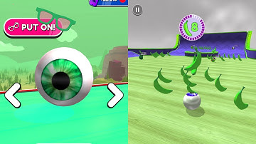 Going Balls Speedrun Challenge Vs Reverse Balls Speedrun Walkthrough Gameplay