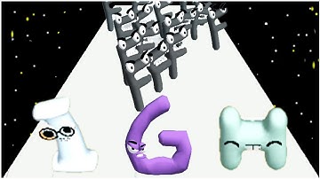 Alphabet Run Letter Go - merge alphabet lore run - Gameplay Walkthrough - Max Levels 21-30