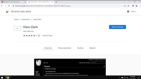 View-Dark (view-dark.xyz) unwanted extension removal.