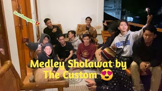 Seru!! Medley Sholawat Jiharka - The Custom , Miftah Faridl, Ahmad Widani, Yusuf Al~Lampungi , DLL