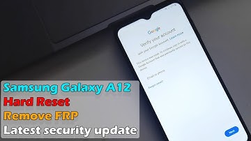 Hard Reset & Remove FRP Lock Samsung Galaxy A12 PIN Lock & Smart Switch NOT WORK | Downgrade Method