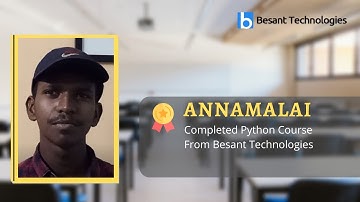 Python Training in Porur Chennai @ Besant Technologies